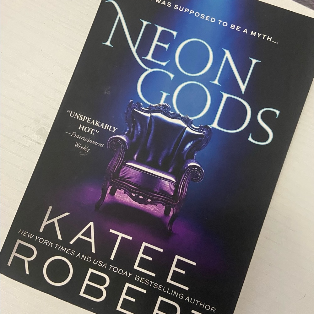 NEON GODS BOOK *ALMOST NEW